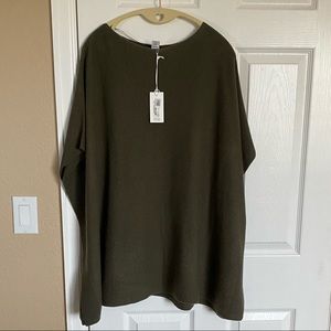 NWT Nordstrom Wool and Cashmere Poncho